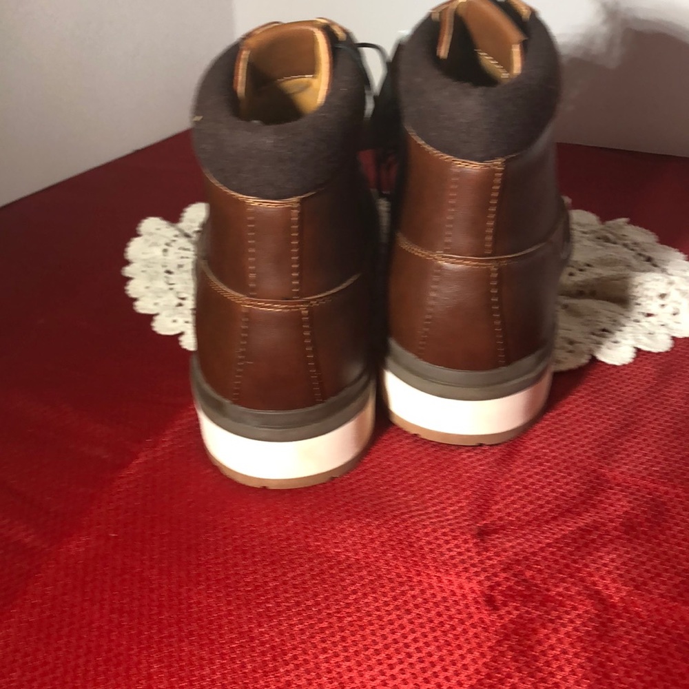 Men’s brown Havoc boots. NWT.  Lace up goodfellow - Picture 5 of 7